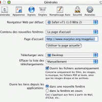 Prefs générales