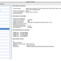 Apple Info Système