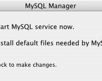 MySQL Manager