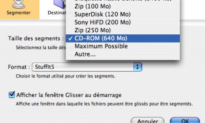 Options de segment