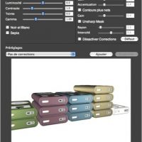 MovieGate 3.00 Corrrection des couleurs et du bruit