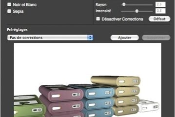 MovieGate 3.00 Corrrection des couleurs et du bruit