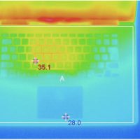 macbook pro retina relevé thermique