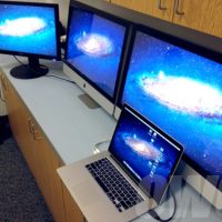 macbook pro retina trois moniteurs thunderbolt hdmi