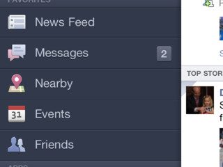 facebook iPhone