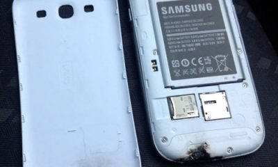 samsung galaxy s iii incendie