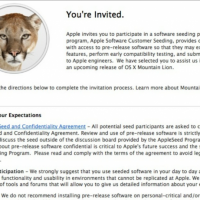 os x mountain lion beta test applestore
