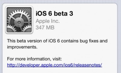 ios 6 beta 3