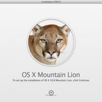os x mountain lion install