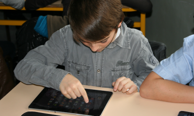 Expérimentation des tablettes dans les Yvelines