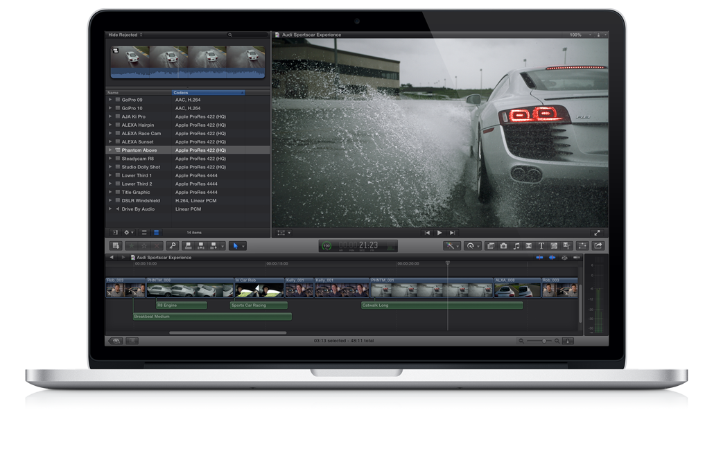 Final Cut Pro, Compressor, Motion mis à jour