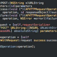 Xcode minimap