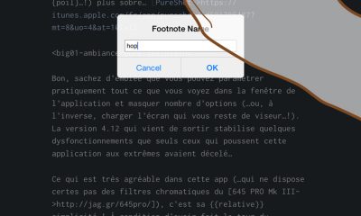 Pensez à placer ce script aisément accessible…