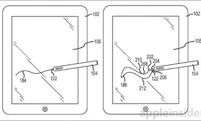Illustration accompagnant un brevet déposé par Apple