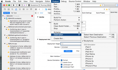 Xcode 7 et GBA4iOS