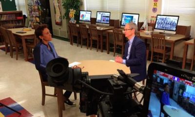 Tim Cook & Robin Roberts