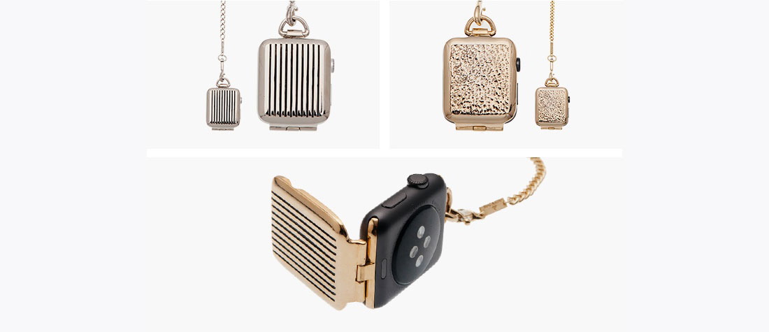 L Apple Watch gousset ou autour du cou