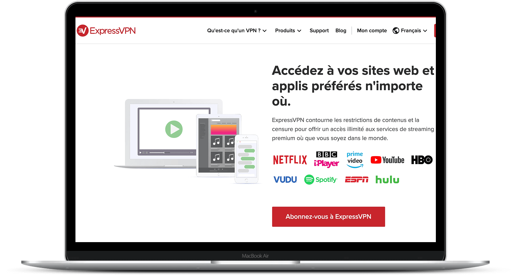 ExpressVPN streaming