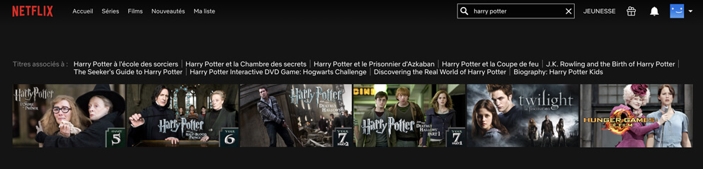 Netflix Canada Harry Potter