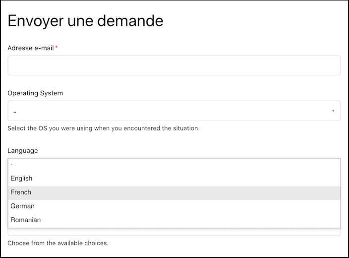 Capture d'écran CyberGhost