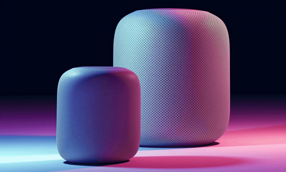 Vue d'artiste HomePod