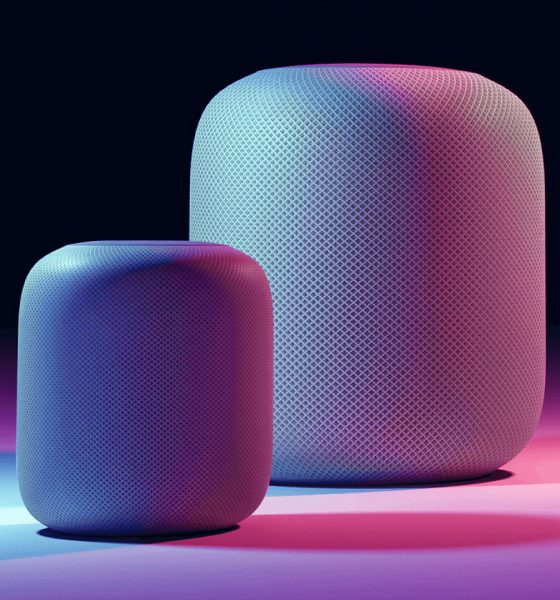 Vue d'artiste HomePod