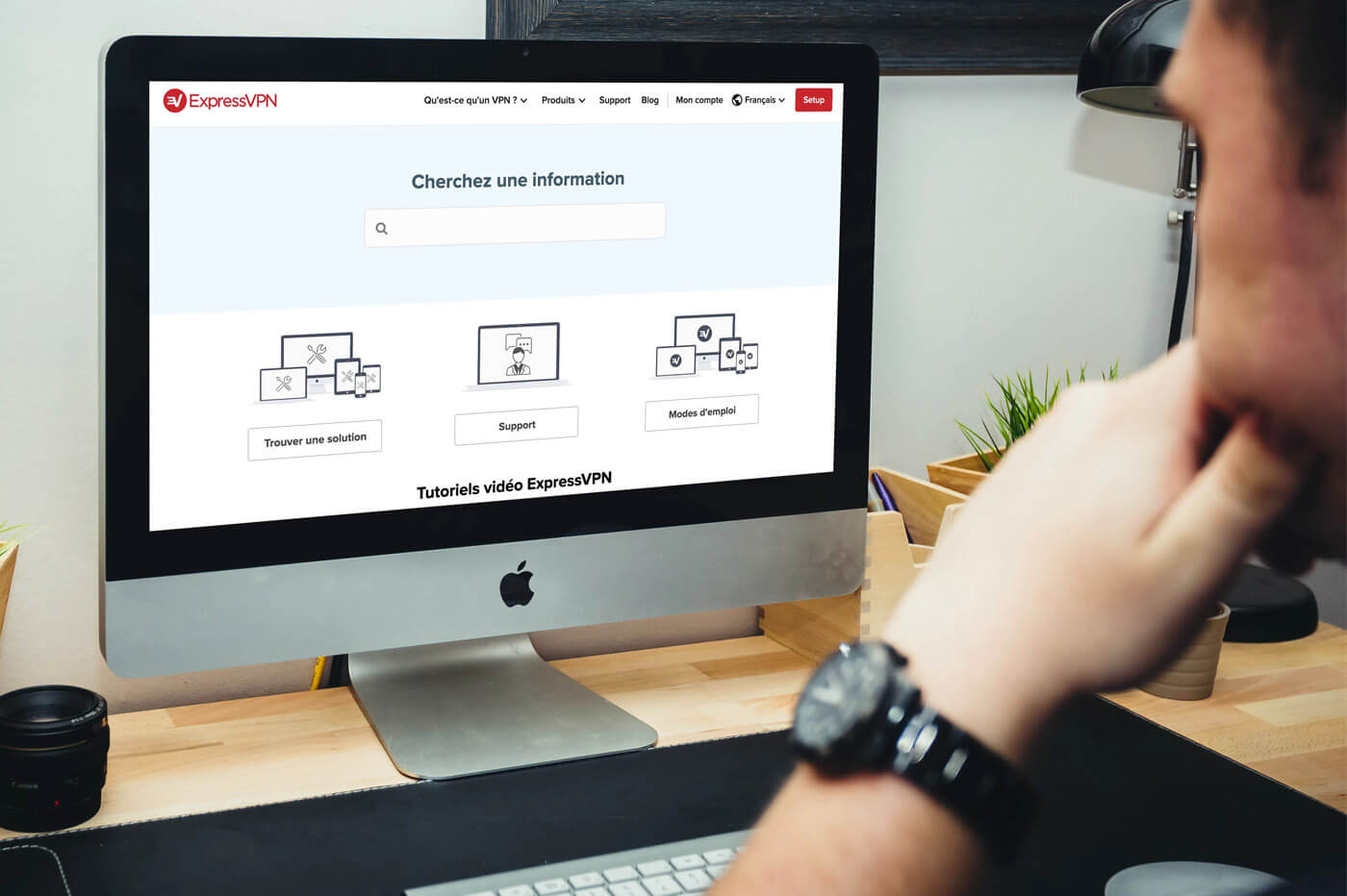 Support client ExpressVPN