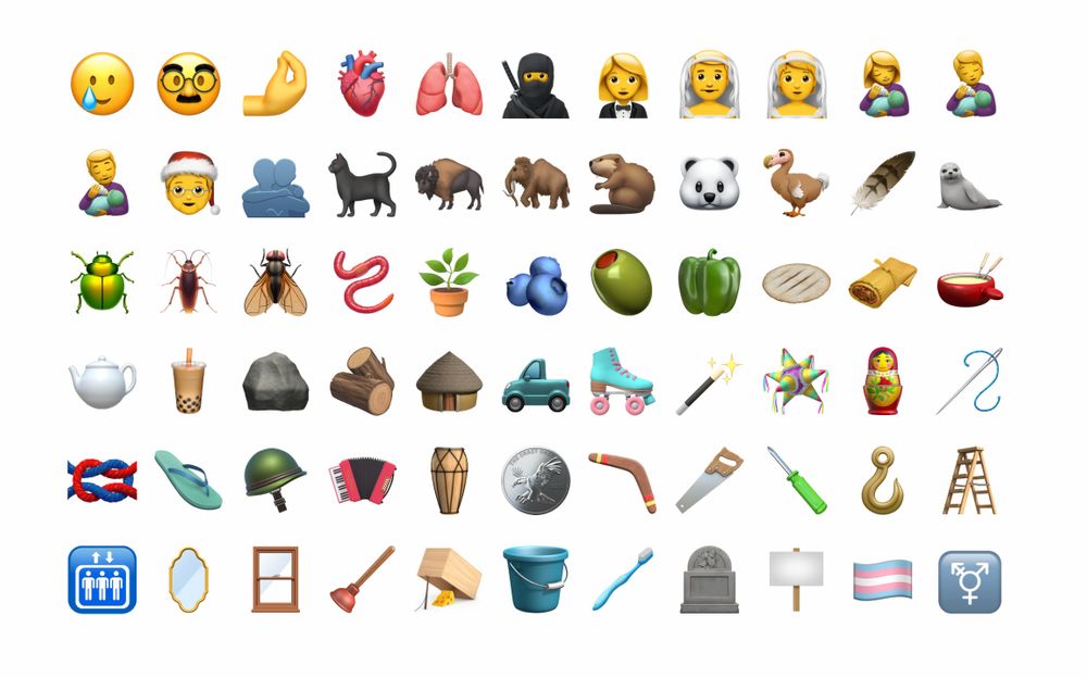 Emoticônes iOS 14.2