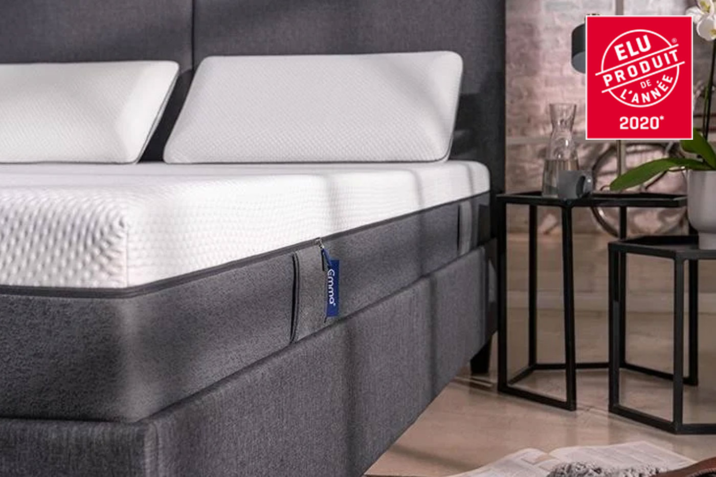 Emma Matelas : le matelas élu Produit de l'année 2018 – Matelas Conseils