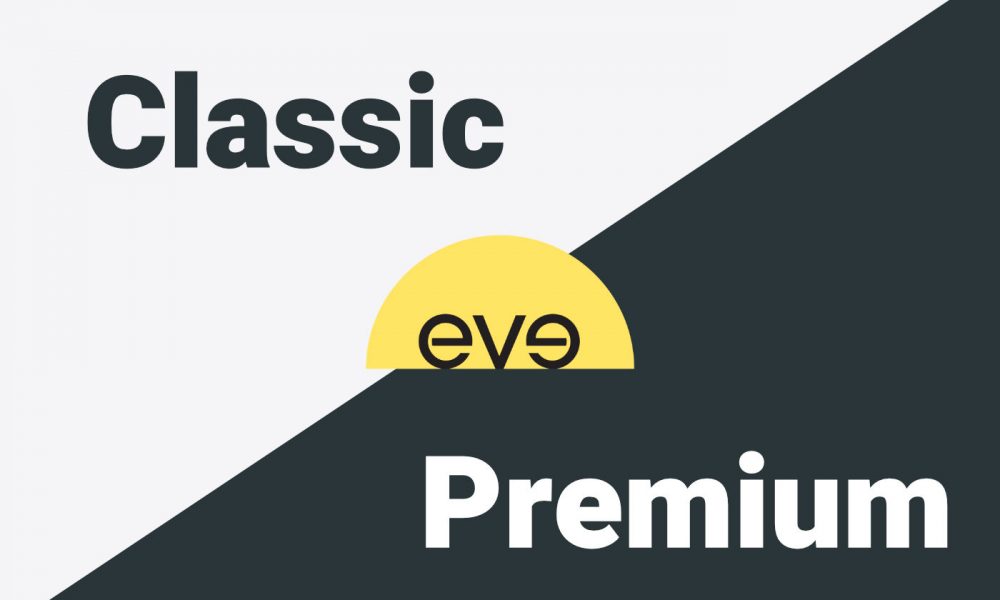 Comparatif Eve Hybrid Classic vs Hybrid Premium