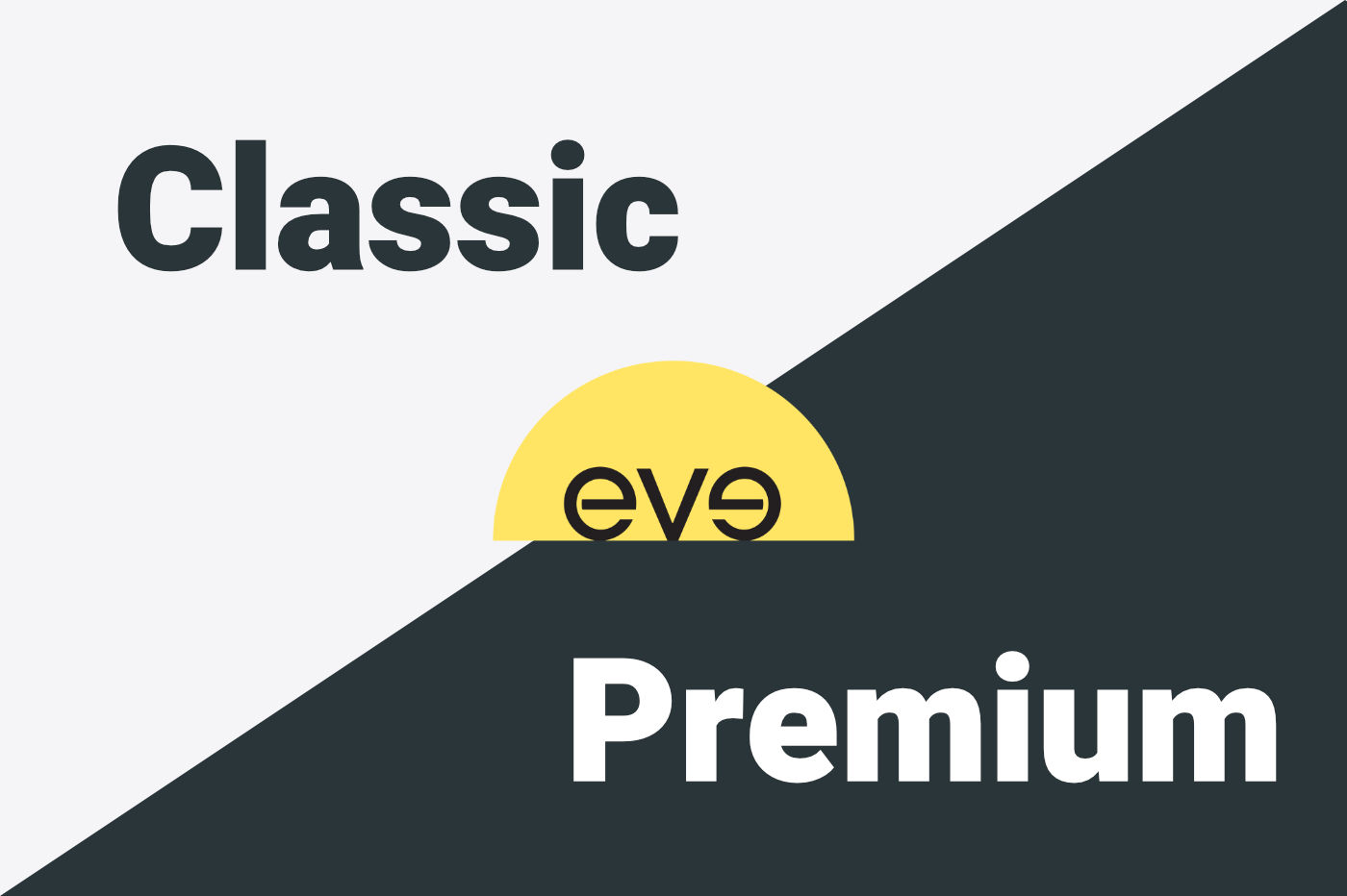 Comparatif Eve Hybrid Classic vs Hybrid Premium