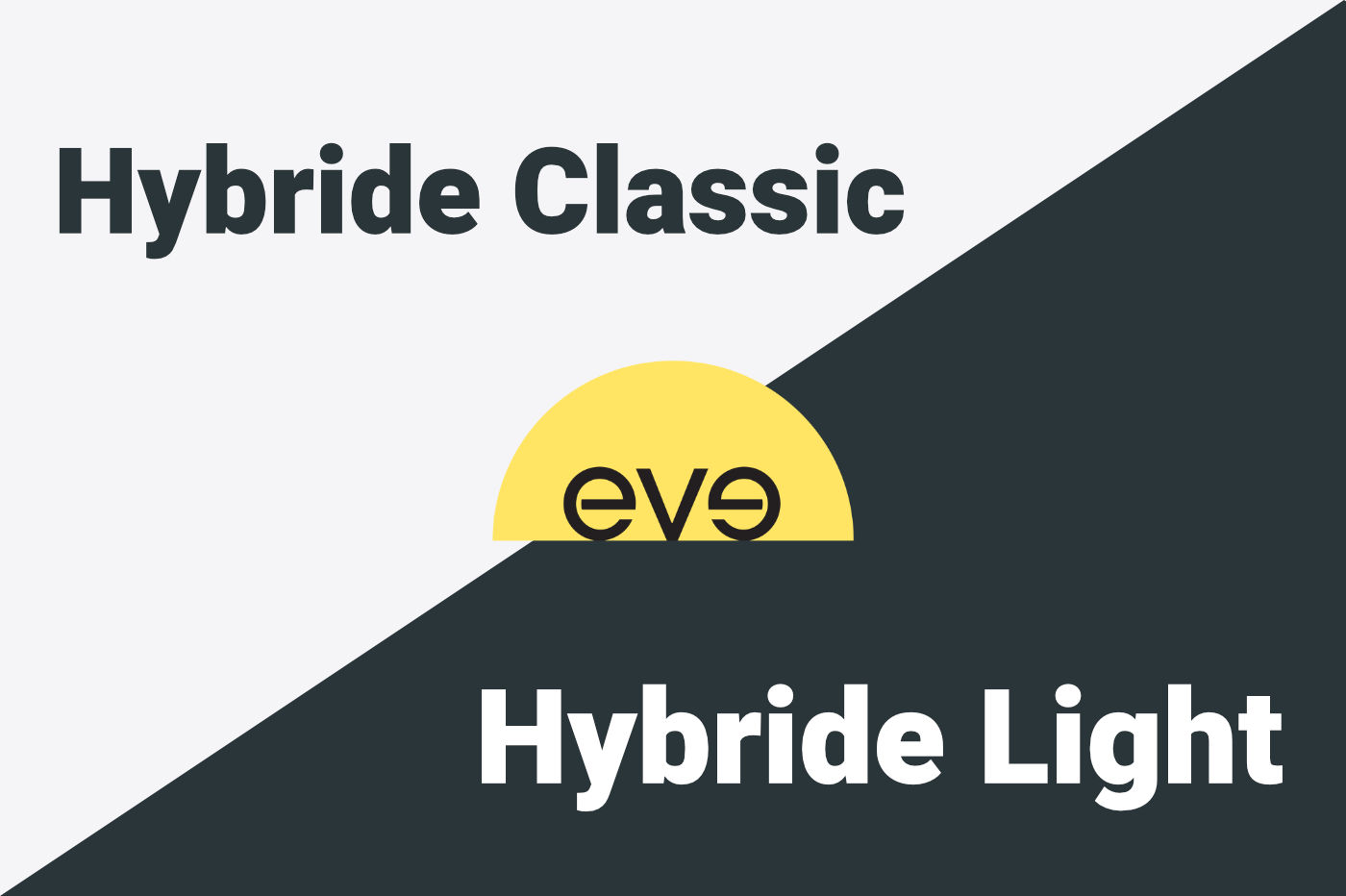 Comparatif Eve Hybrid Light vs Eve Hybrid Classic