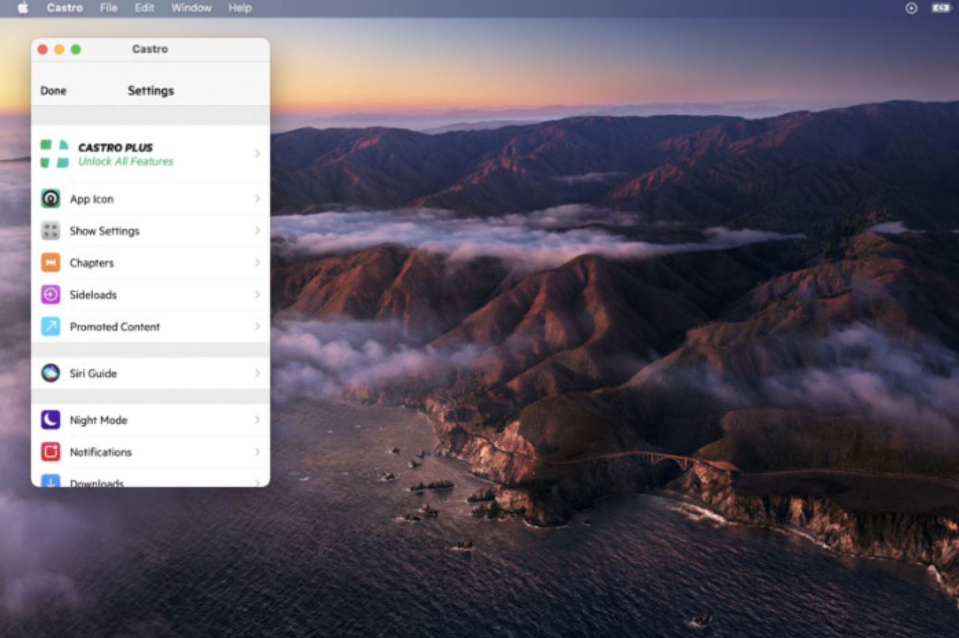 Une application iPhone sur un Mac