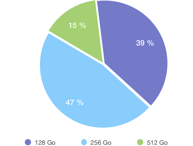 iPhone 12 Pro Max et capacités