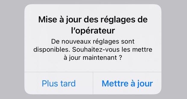 5G et activation sur iPhone 12