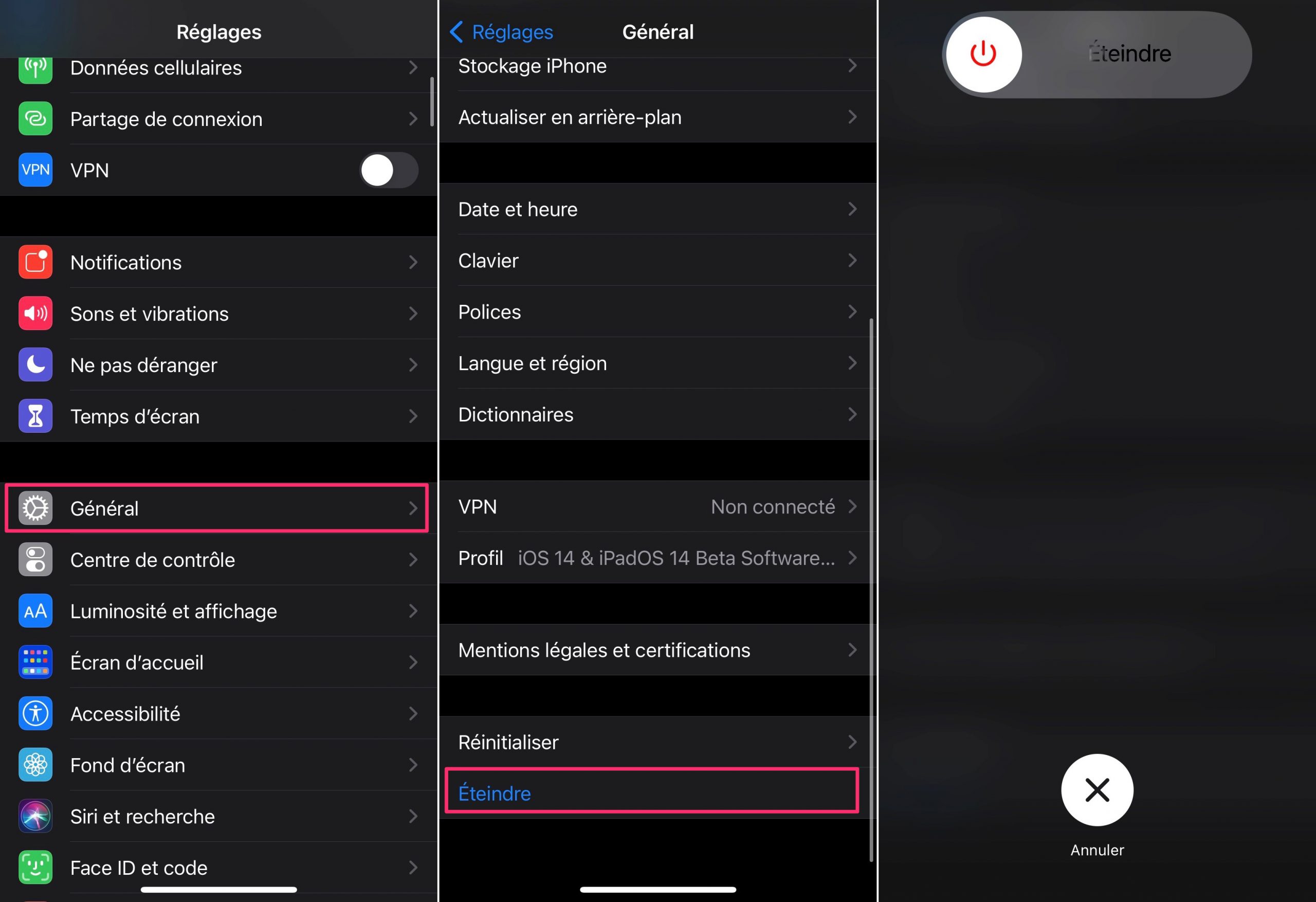 Bug recherche Spotlight et reset