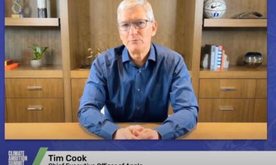 Tim Cook au sommet sur le climat