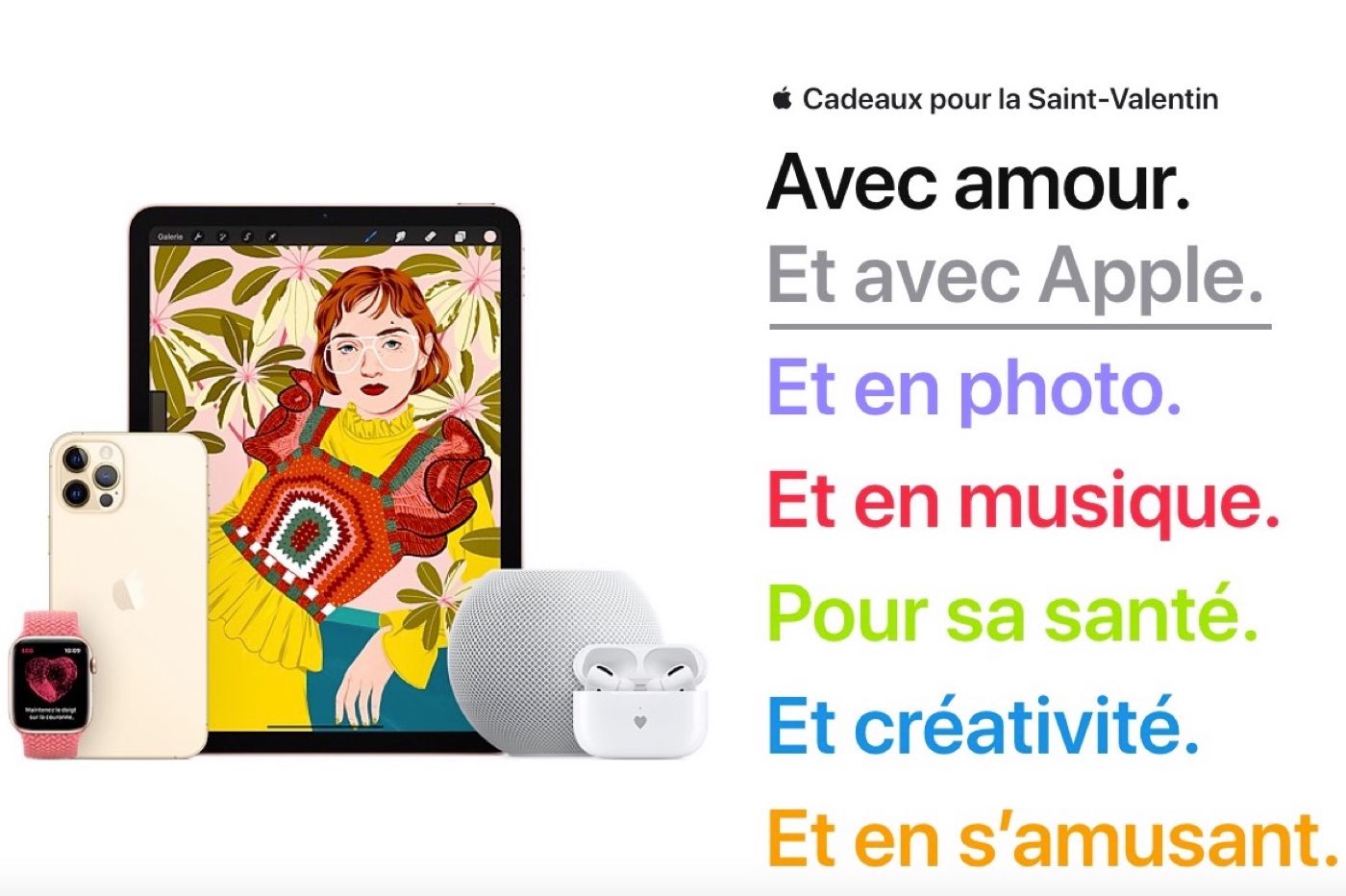 Apple Saint-Valentin