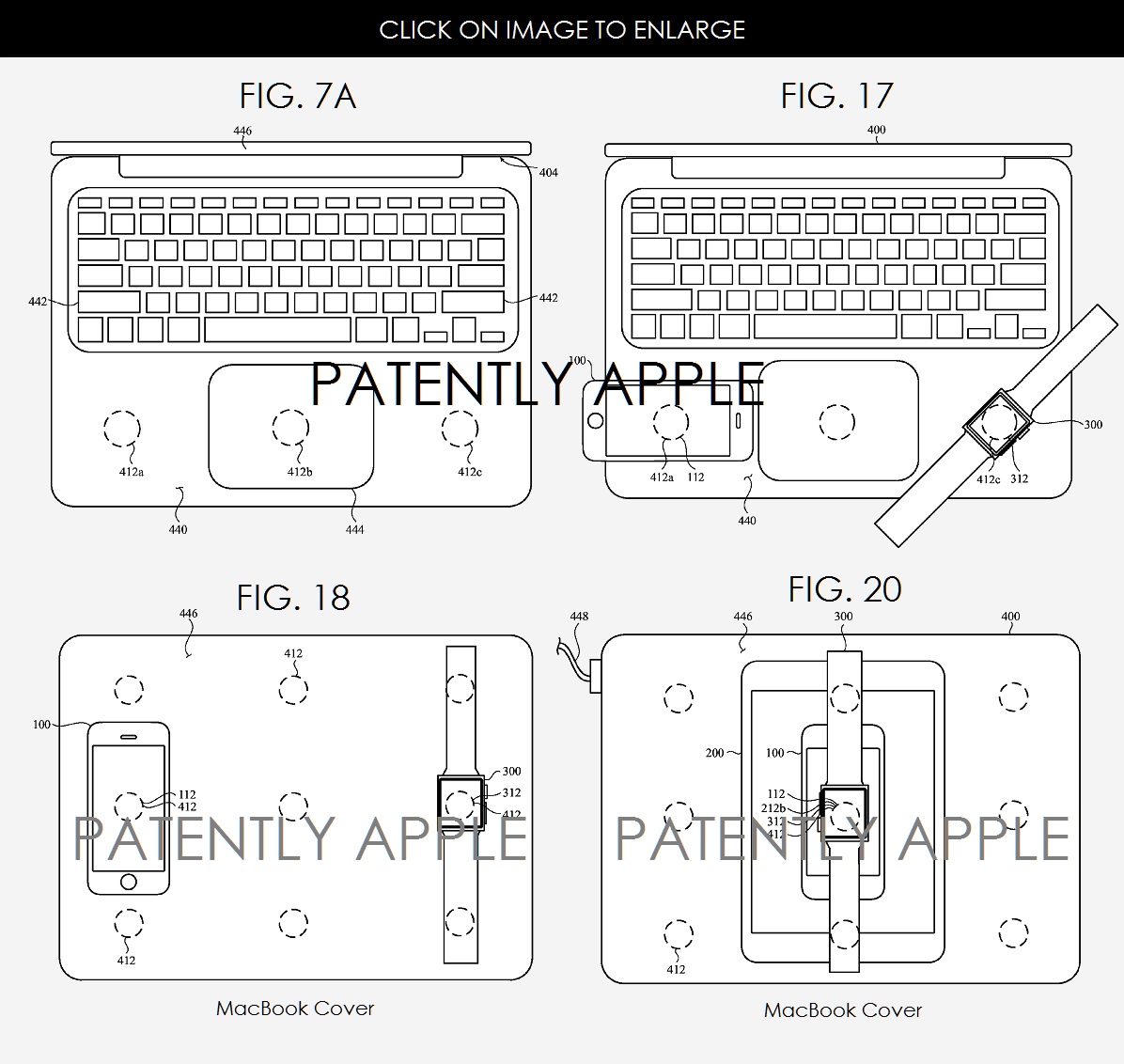 Image brevet MacBook recharge sans fil
