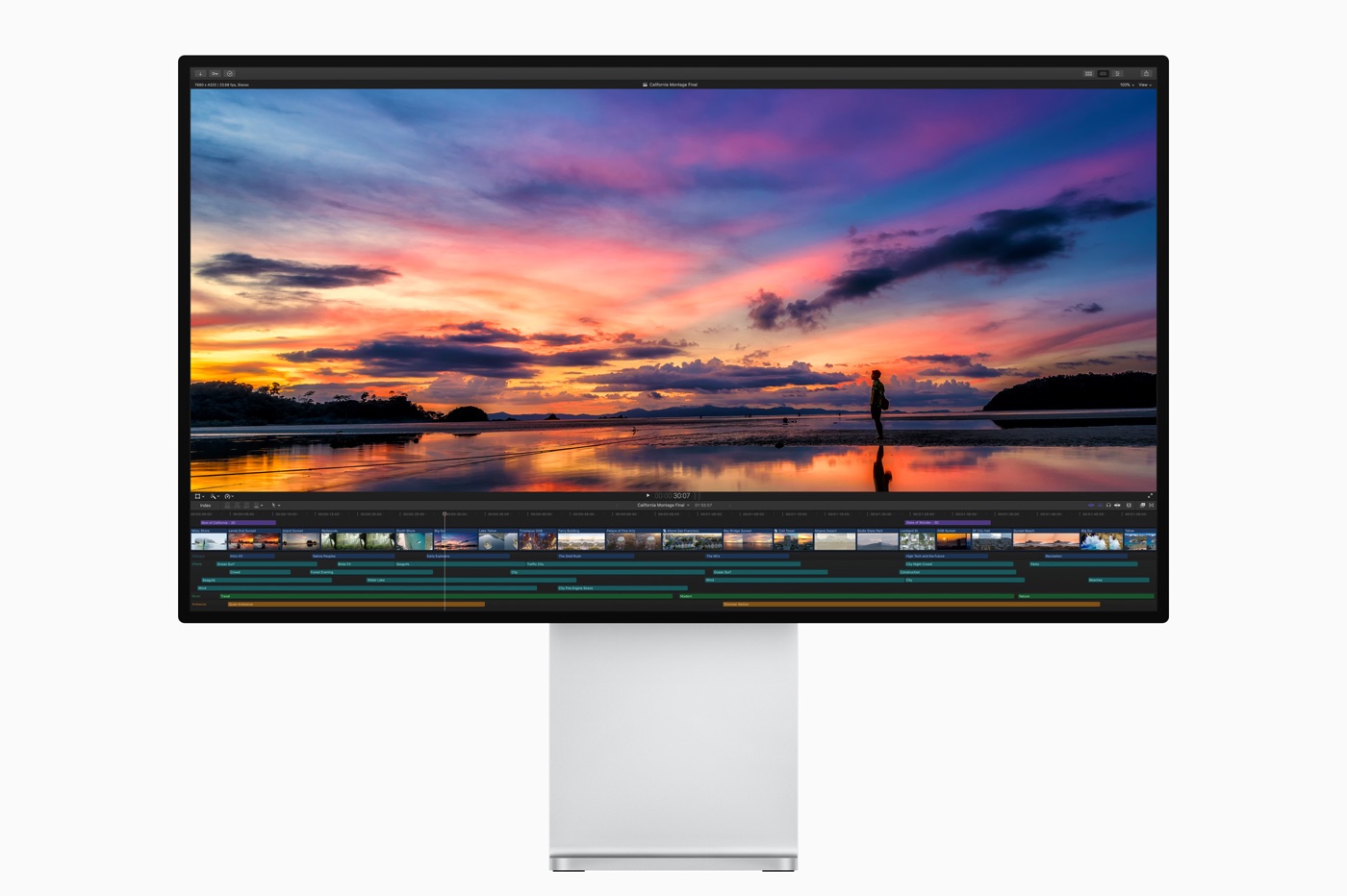 Apple Final Cut Pro X sur Pro Display