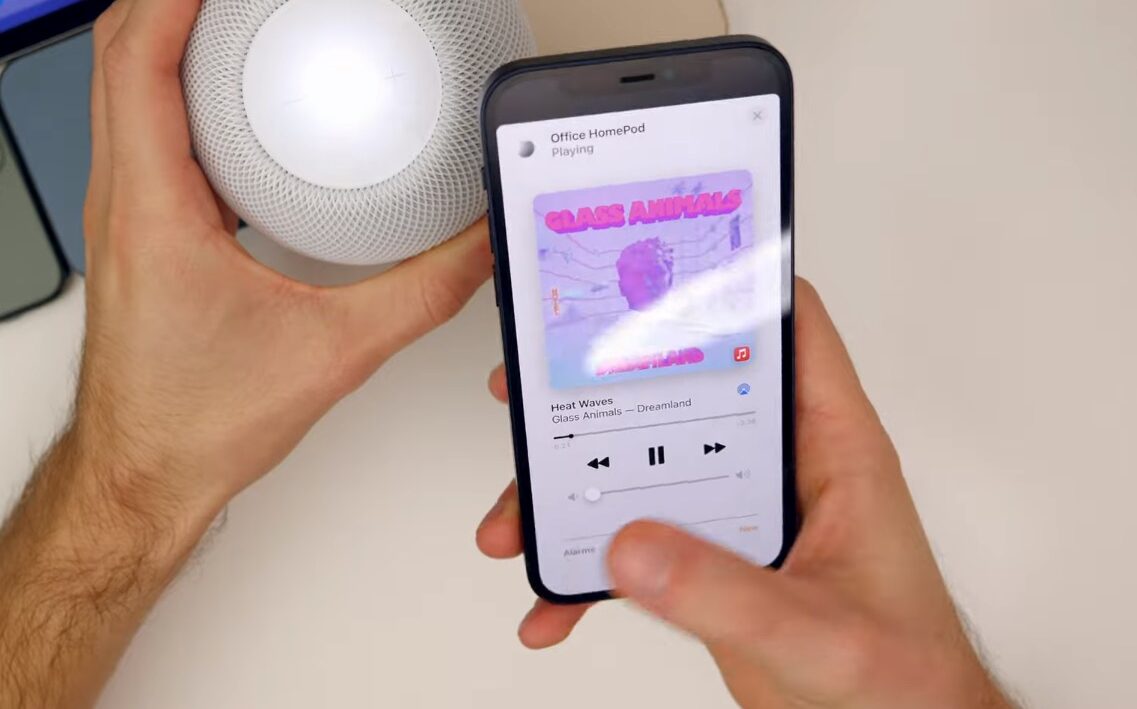 iOS 14.4 et HomePod mini