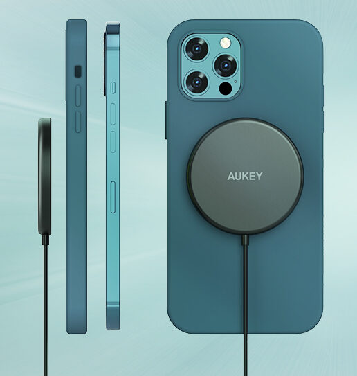 Aukey sort son chargeur magnétique compatible MagSafe