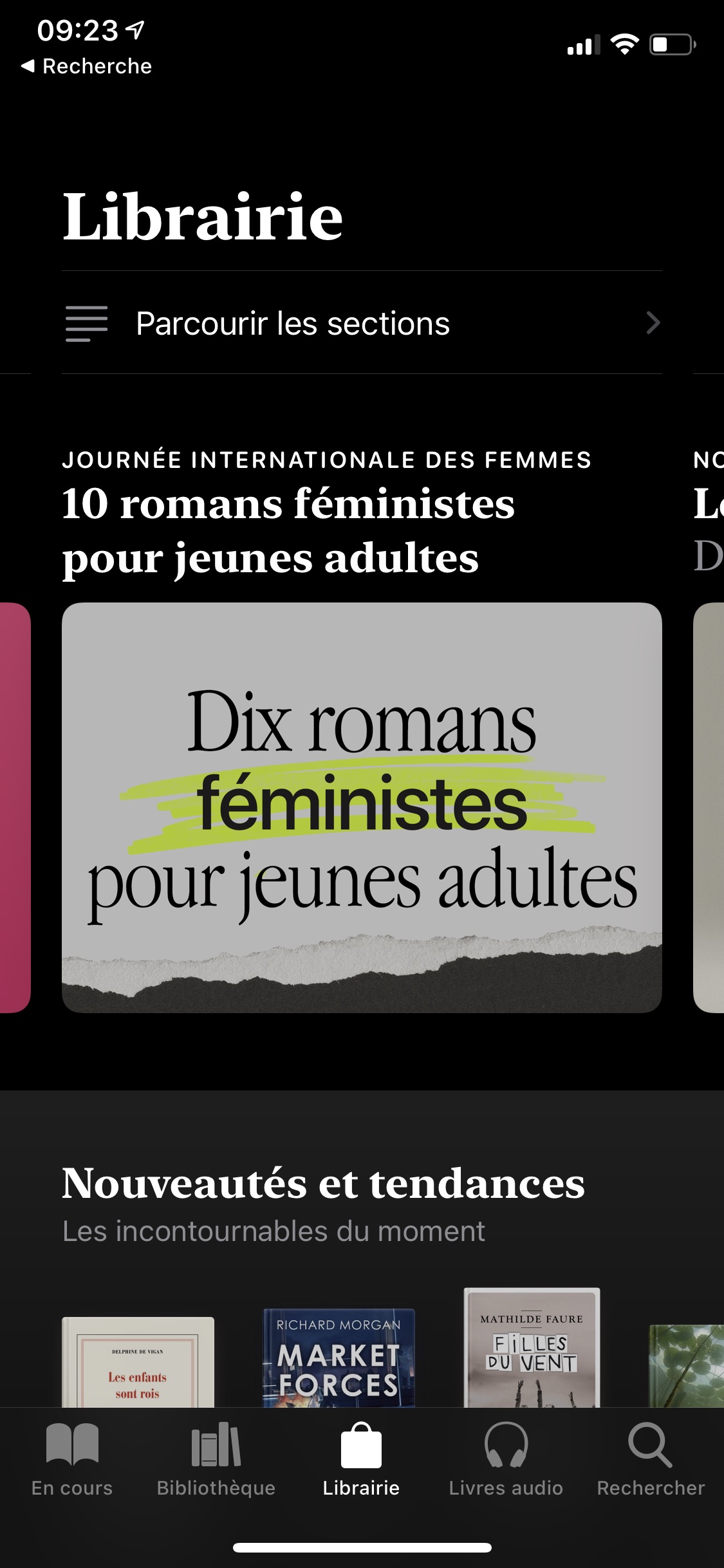 Livres mois des femmes