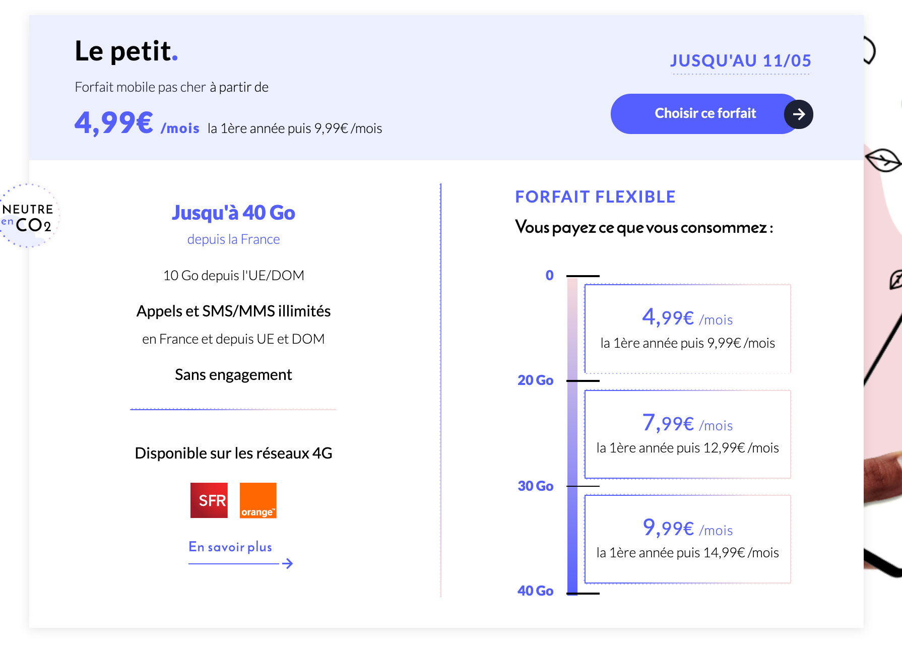Paliers du Petit