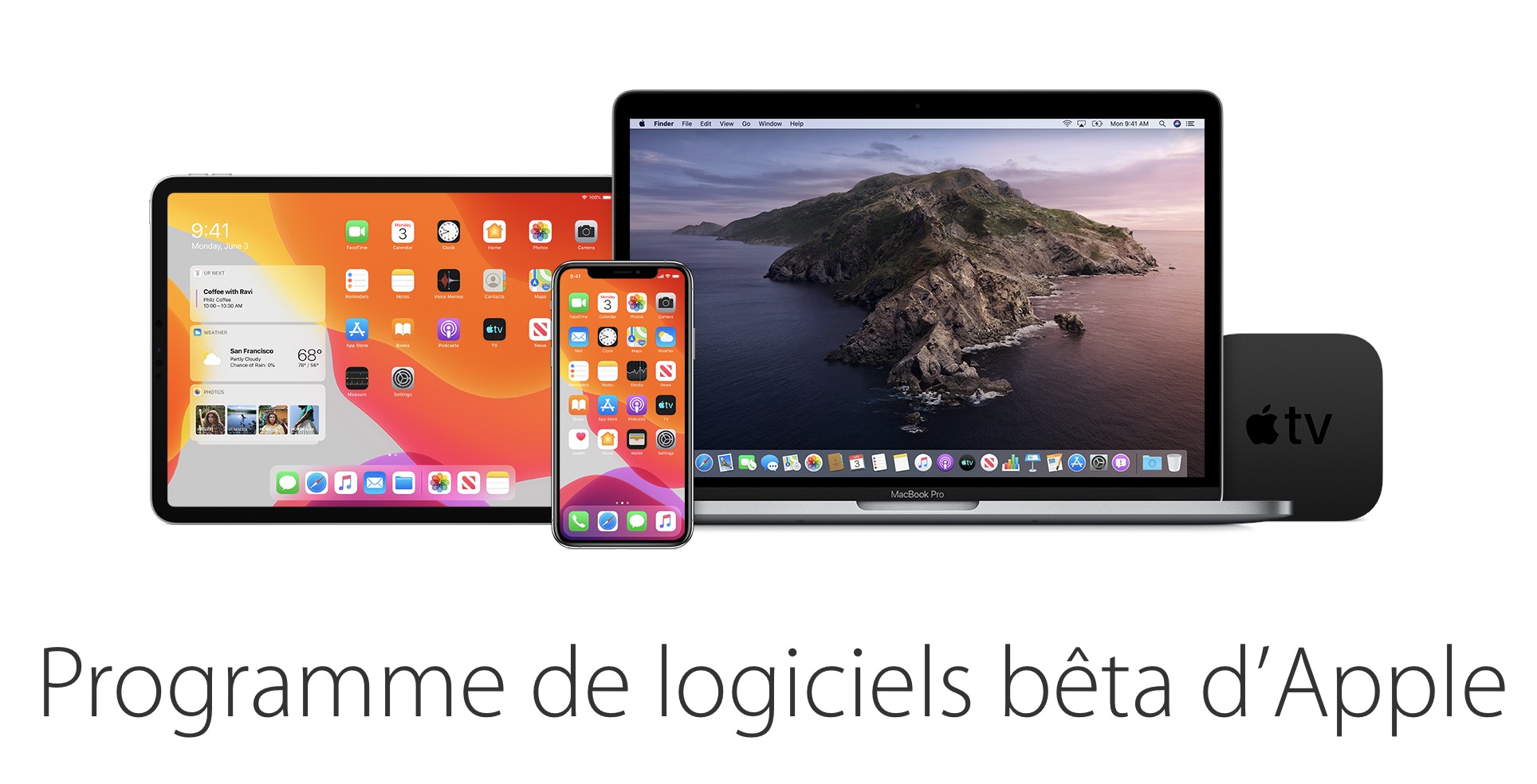 Programme bêta test Apple