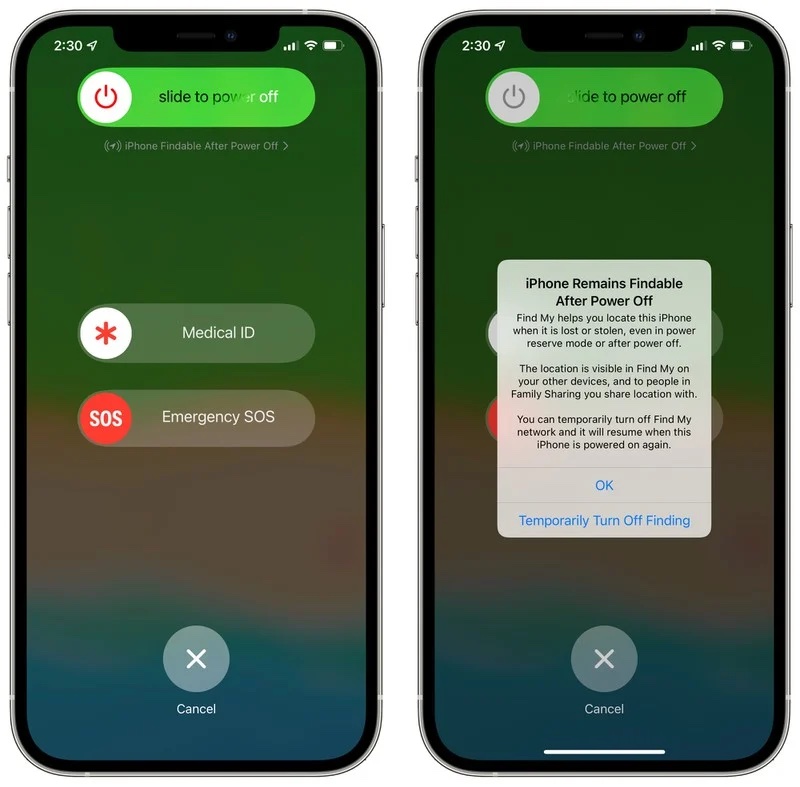 iOS 15 bêta 5 localiser