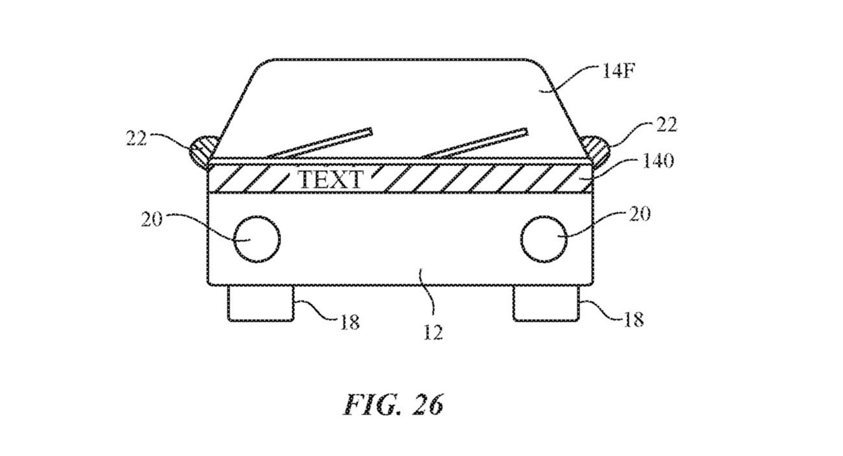 Brevet Apple Car