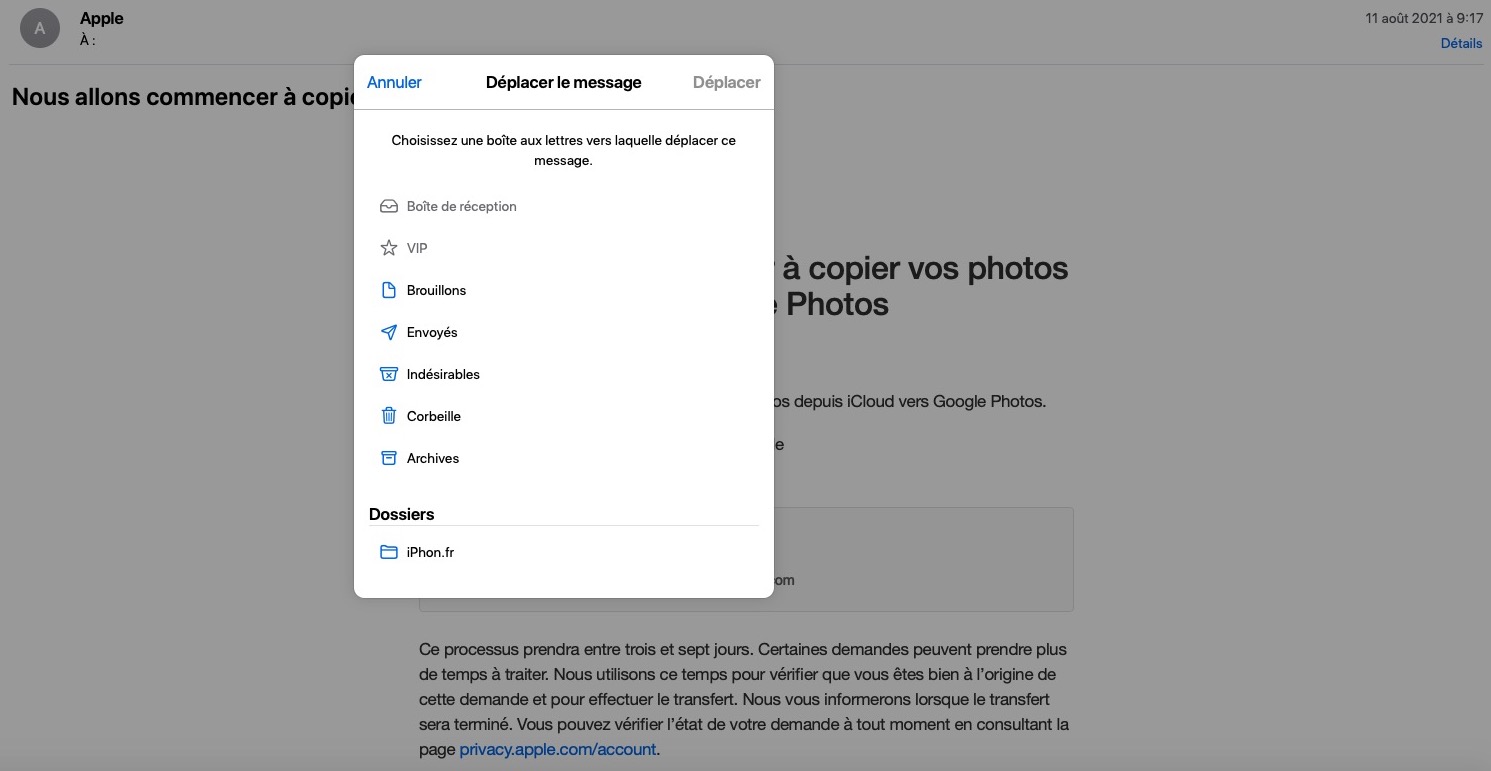 iCloud Mail