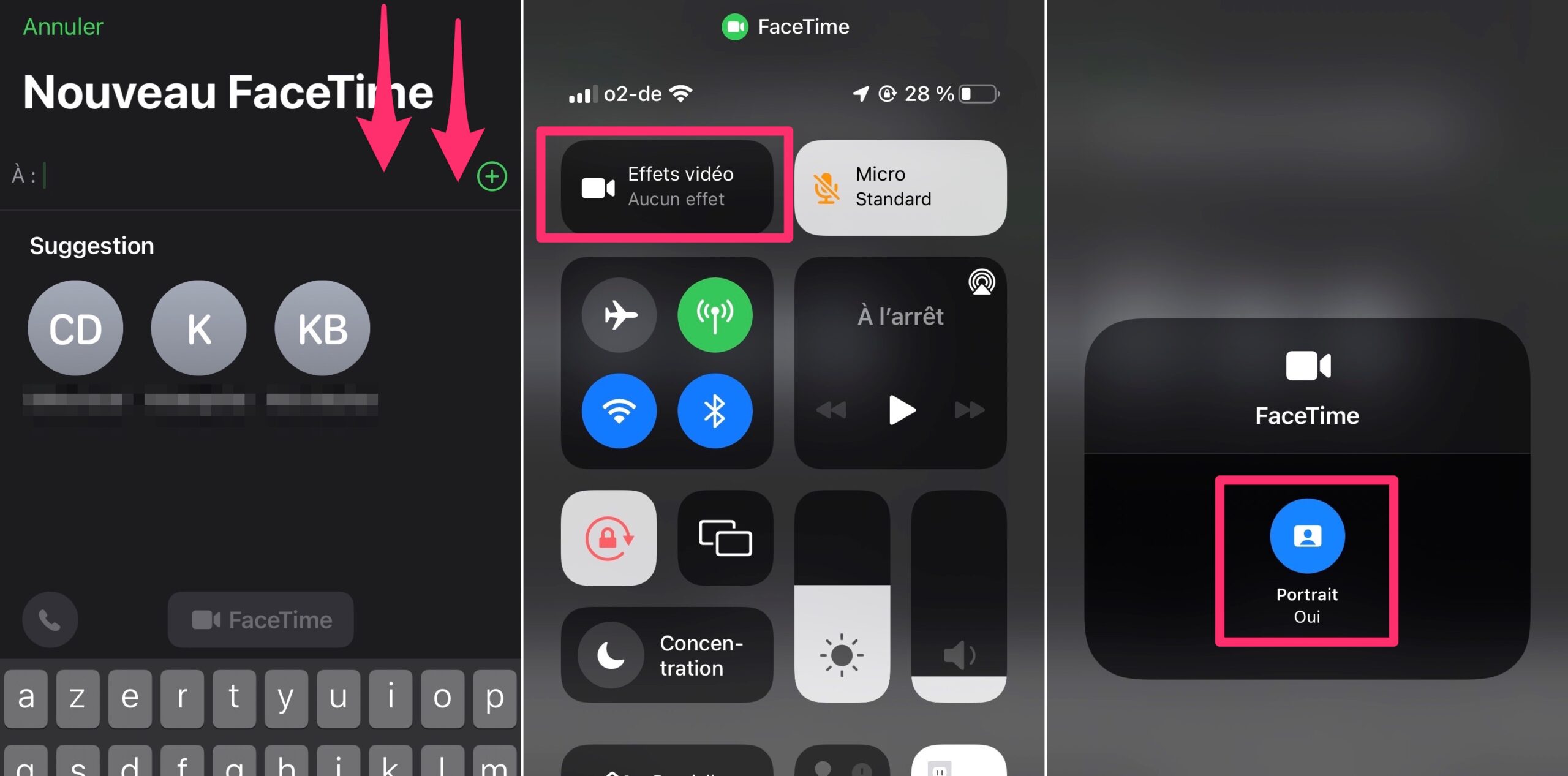 Mode portrait vidéo iOS 15