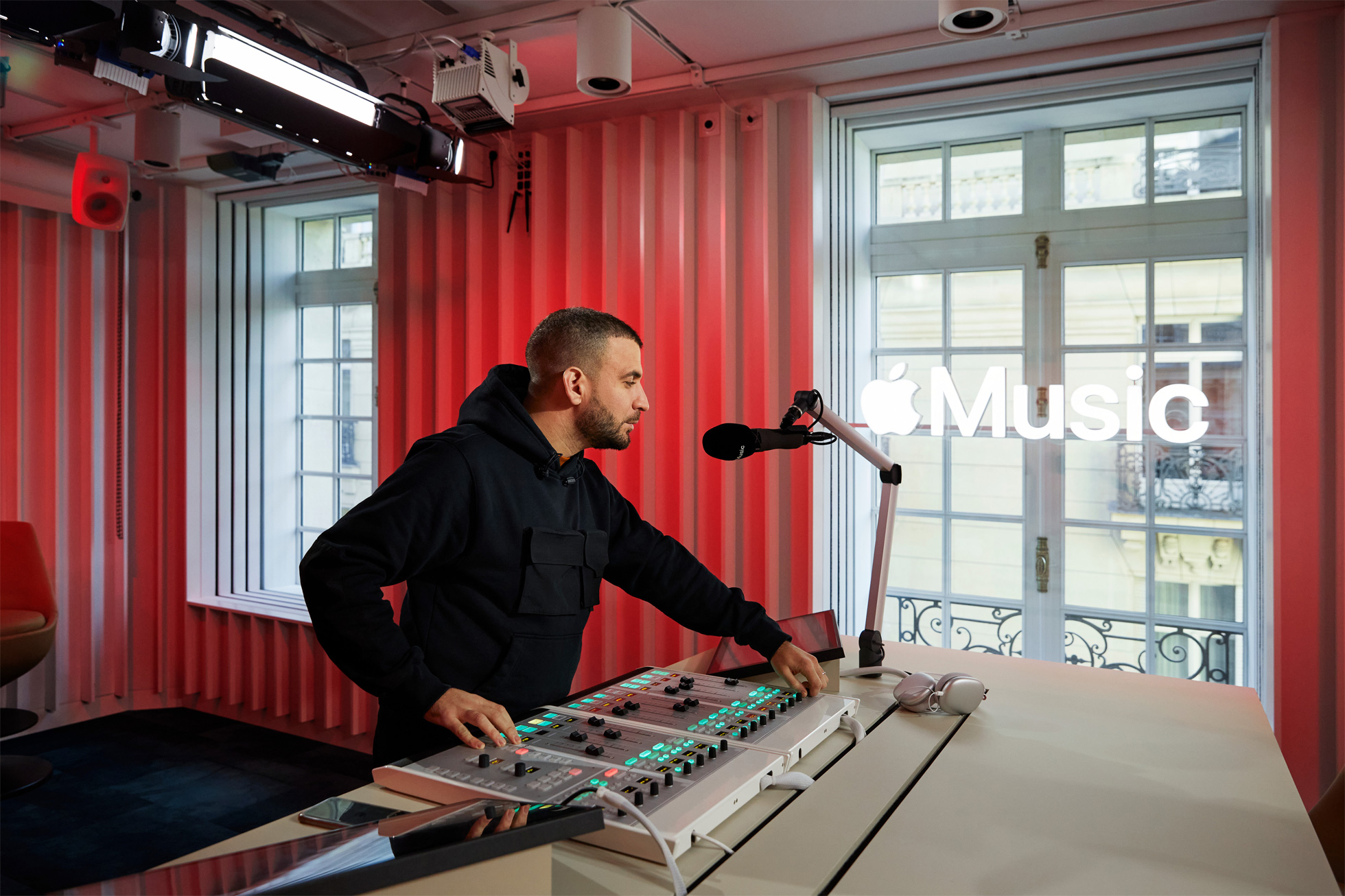 Apple Music France studio radio